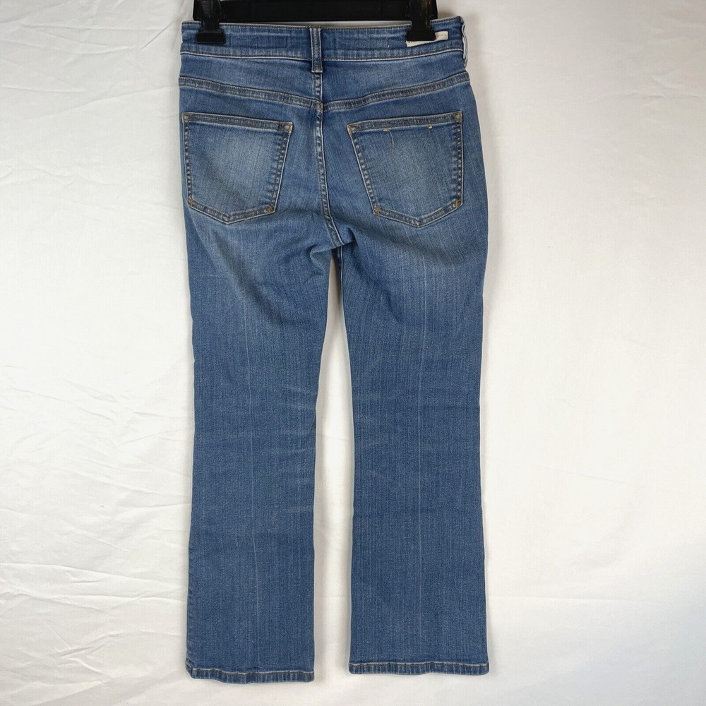 Pilco Letterpress Jeans Women's Size 26 Light Wash High Rise Flare Button Fly - Picture 3 of 12